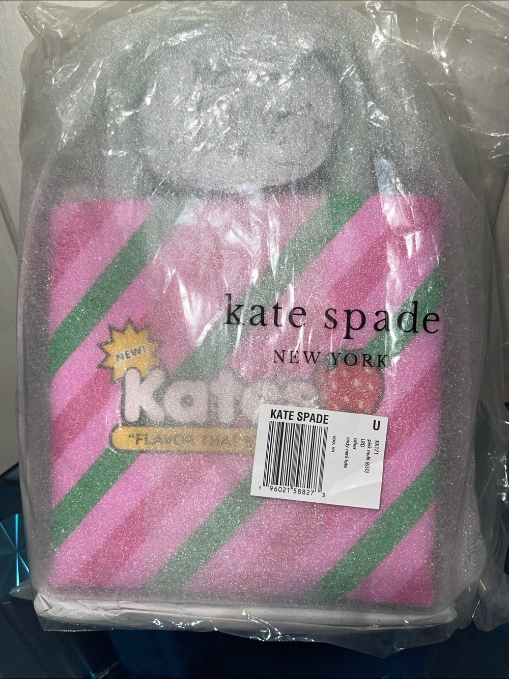 $329 Kate Spade ♠️ Bubble Gum Mini Tote Crossbody Leather NWT Novelty Designer - Picture 9 of 9